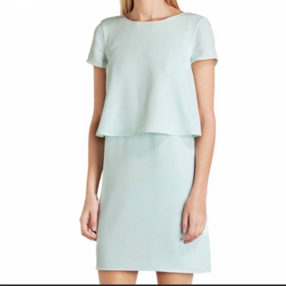 Ted Baker mint green Pannsie layered dress